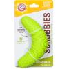 image:imageArm amp Hammer for Pets Scrubbies Boomerang Chew Toy for Senior Dogs Infused with Baking Soda  Durable Teething Toy with Unique Shape for Fetch amp Chew  Interactive Dental Chew Toy for PuppiesBoomerang