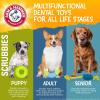 image:imageArm amp Hammer for Pets Scrubbies Boomerang Chew Toy for Senior Dogs Infused with Baking Soda  Durable Teething Toy with Unique Shape for Fetch amp Chew  Interactive Dental Chew Toy for PuppiesBoomerang