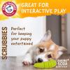 image:imageArm amp Hammer for Pets Scrubbies Boomerang Chew Toy for Senior Dogs Infused with Baking Soda  Durable Teething Toy with Unique Shape for Fetch amp Chew  Interactive Dental Chew Toy for PuppiesBoomerang