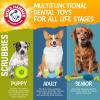 image:imageArm amp Hammer for Pets Scrubbies Boomerang Chew Toy for Senior Dogs Infused with Baking Soda  Durable Teething Toy with Unique Shape for Fetch amp Chew  Interactive Dental Chew Toy for PuppiesThrow N Tug
