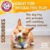 image:imageArm amp Hammer for Pets Scrubbies Boomerang Chew Toy for Senior Dogs Infused with Baking Soda  Durable Teething Toy with Unique Shape for Fetch amp Chew  Interactive Dental Chew Toy for PuppiesBoomerang