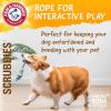 image:imageArm amp Hammer for Pets Scrubbies Boomerang Chew Toy for Senior Dogs Infused with Baking Soda  Durable Teething Toy with Unique Shape for Fetch amp Chew  Interactive Dental Chew Toy for PuppiesThrow N Tug