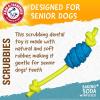 image:imageArm amp Hammer for Pets Scrubbies Boomerang Chew Toy for Senior Dogs Infused with Baking Soda  Durable Teething Toy with Unique Shape for Fetch amp Chew  Interactive Dental Chew Toy for PuppiesTreat N Tug