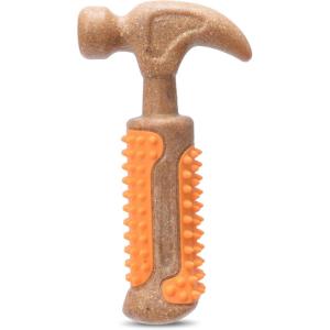 image:imageArm amp Hammer for Pets Chew Tools Collection Wood Blend Pliers Chew Toy for Dogs  Compressed Wood Dog Chew Toys with Baking Soda Safer amp Durable Alternative to Chewing SticksHammer