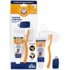 image:imageArm amp Hammer for Pets Tartar Control Dog Dental Care Kit Dog Toothpaste Kit with Toothbrush and Finger Brush for Oral Hygiene and Fresh Breath Care Banana Mint Flavor 25 oz 3Piece Kit  2 PackVanilla Ginger