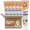 image:imageArm amp Hammer Complete Care Enzymatic Dog Toothpaste with Baking Soda and Calcium Fluoride Free Formula for Plaque Tartar Control and Fresh Breath Chicken Flavor 62 Oz  6 PackDog