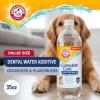 image:imageArm amp Hammer Dog Dental Water Additive Breath Freshener Odorless Flavorless Oral Care Solution for Plaque and Tartar Control Daily No Brush Dental Support for Dogs 16 Fl OzDental Rinse