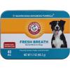 image:imageArm amp Hammer for Pets Dog Dental Breath Mints with Baking Soda Chicken Flavor Dental Treats to Help Freshen Dog Breath and Support Oral Care Fresh Mint Scent 17 Oz  60 Pack