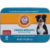 image:imageArm amp Hammer for Pets Dog Dental Breath Mints with Baking Soda Chicken Flavor Dental Treats to Help Freshen Dog Breath and Support Oral Care Fresh Mint Scent 17 Oz  60 Pack17 Ounce Pack of 1