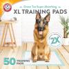 image:imageArmampHammer Green Tea Pet Training Pads 200Ct Dog Training Pads with Super Absorbing Green Tea and ArmampHammer Baking Soda for 2X The Odor Control Leakproof amp Recycled Training Pads for DogsPack of 128 x 30  200 Count