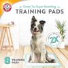 image:imageArmampHammer Green Tea Pet Training Pads 200Ct Dog Training Pads with Super Absorbing Green Tea and ArmampHammer Baking Soda for 2X The Odor Control Leakproof amp Recycled Training Pads for DogsPack of 1225 x 225 8 Count