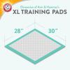 image:imageArmampHammer Green Tea Pet Training Pads 200Ct Dog Training Pads with Super Absorbing Green Tea and ArmampHammer Baking Soda for 2X The Odor Control Leakproof amp Recycled Training Pads for DogsPack of 128 x 30  200 Count
