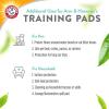 image:imageArmampHammer Green Tea Pet Training Pads 200Ct Dog Training Pads with Super Absorbing Green Tea and ArmampHammer Baking Soda for 2X The Odor Control Leakproof amp Recycled Training Pads for DogsPack of 1225 x 225 Pack of 2  200 Count Total