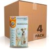 image:imageArmampHammer Green Tea Pet Training Pads 200Ct Dog Training Pads with Super Absorbing Green Tea and ArmampHammer Baking Soda for 2X The Odor Control Leakproof amp Recycled Training Pads for DogsPack of 1225 x 225 Pack of 4  200 Count Total