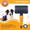 image:imageArm amp Hammer Deodorizing Pin amp Bristle Dog Grooming Brush with Fragrance Transfer Technology  Scented 2in1 Dog Brush for Detangling amp Shedding Pet Brushes for Dogs Sweet Lily amp Vanilla ScentSlicker Brush  Sweet Lily  Vanilla