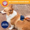 image:imageArm amp Hammer Deodorizing Pin amp Bristle Dog Grooming Brush with Fragrance Transfer Technology  Scented 2in1 Dog Brush for Detangling amp Shedding Pet Brushes for Dogs Sweet Lily amp Vanilla ScentSlicker Brush  Sweet Apple  Rose