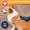 image:imageArm amp Hammer Deodorizing Pin amp Bristle Dog Grooming Brush with Fragrance Transfer Technology  Scented 2in1 Dog Brush for Detangling amp Shedding Pet Brushes for Dogs Sweet Lily amp Vanilla ScentGrooming Pet Glove  Sweet Lily  Vanilla