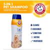 image:imageArm amp Hammer for Pets Odor Control Dry Shampoo Powder for Dogs Best Odor Eliminating Waterless Shampoo for Dogs amp Puppies Kiwi Blossom Scent 42 Ounces5in1 Shampoo