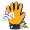 image:imageArm amp Hammer Deodorizing Pin amp Bristle Dog Grooming Brush with Fragrance Transfer Technology  Scented 2in1 Dog Brush for Detangling amp Shedding Pet Brushes for Dogs Sweet Lily amp Vanilla ScentGrooming Pet Glove  Sweet Lily  Vanilla