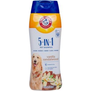 image:imageArm amp Hammer for Pets Odor Control Dry Shampoo Powder for Dogs Best Odor Eliminating Waterless Shampoo for Dogs amp Puppies Kiwi Blossom Scent 42 Ounces5in1 Shampoo