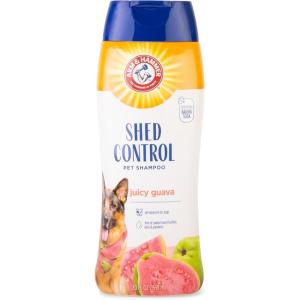 image:imageArm amp Hammer for Pets Shed Control Shampoo Juicy Guava Scent  Professional Quality Dog ShedLess Shampoo DeShedding Dog Shampoo Free of Sodium Lauryl Sulfate amp Parabens 20 Fl Oz  6 PackJuicy Guava
