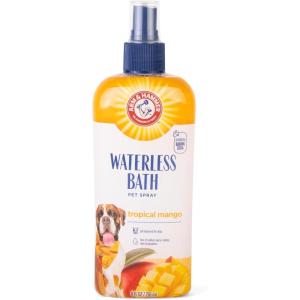 image:imageArm amp Hammer for Pets Waterless Bath Spray for Dogs Baking Soda Mango Scent  Professional Quality Dog Grooming Spray Free of Sodium Lauryl Sulfate amp Parabens 8 Fl Oz  6 PackMango