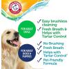 image:imageArm amp Hammer Complete Care Brushless Oral Gel for Dogs NoBrush Toothpaste Formula Fresh Breath Tartar Control  Baking Soda Enhanced Dental Dog Supplies Peanut Butter Flavor 4ozDental Kit  Peanut Butter  Mint