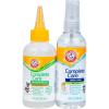 image:imageArm amp Hammer Complete Care Brushless Oral Gel for Dogs NoBrush Toothpaste Formula Fresh Breath Tartar Control  Baking Soda Enhanced Dental Dog Supplies Peanut Butter Flavor 4ozDental Kit  Peanut Butter  Mint