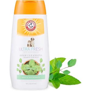 image:imageArm amp Hammer Ultra Fresh Tearless Puppy Shampoo and Conditioner 2 in 1 with Baking Soda Deodorizer Gentle Pet Wash for Odor Control Puppy Bath Coconut amp Lime Verbena Scent 16 Fl Oz  2 PackDeep Cleansing Shampoo