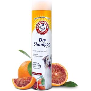 image:imageArm amp Hammer for Pets Aerosol Dry Shampoo for Dogs  Waterless Shampoo Spray for Dogs amp Puppies  Citrus Blood Orange Scent 5 Ounces  6 Pack Dry Dog Shampoo Spray5 Ounce Pack of 1